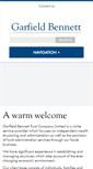 Mobile Screenshot of garfieldbennett.com